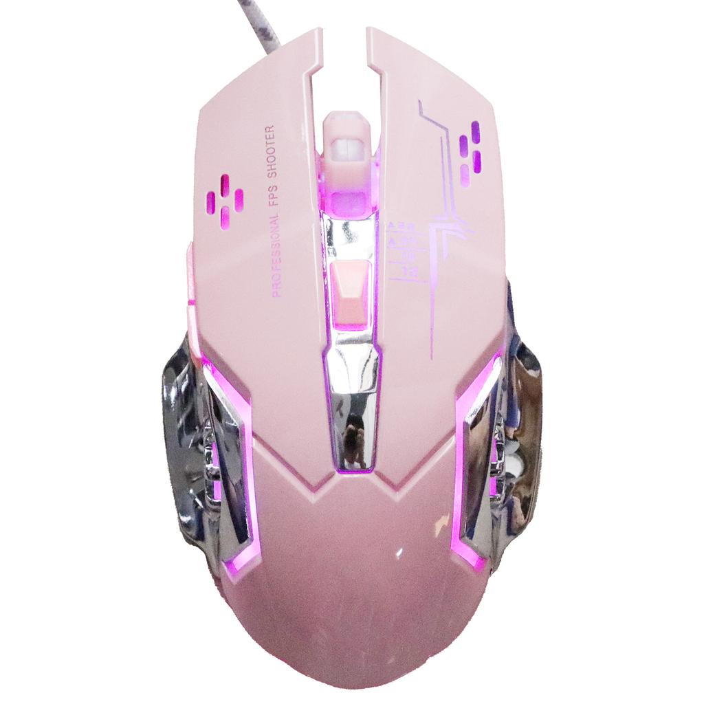 Wired Mouse 6Button USB Port Gaming Luminous Ergonomic Optical Computer Accessories