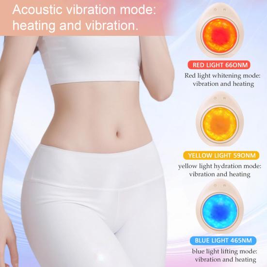 Электрический нефритовый массажер для удаления растяжек и целлюлита для живота, рук, талии, ног, 4 режима, портативное косметическое устройство для упругой и эластичной кожи, способствующее облегчению