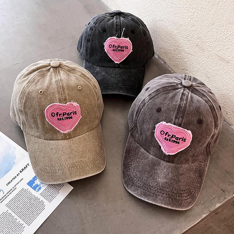 Color Letter Solid Ofr Paris Embroidery Baseball Cap Function Men Hat Women