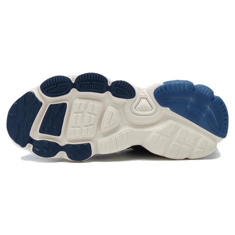 Fila Волшебная палочка X Лестница MS Ткань Синтетическая кожа Низкий верх Папины кроссовки Мужские кроссовки Океанско-синий F12M322111FCF