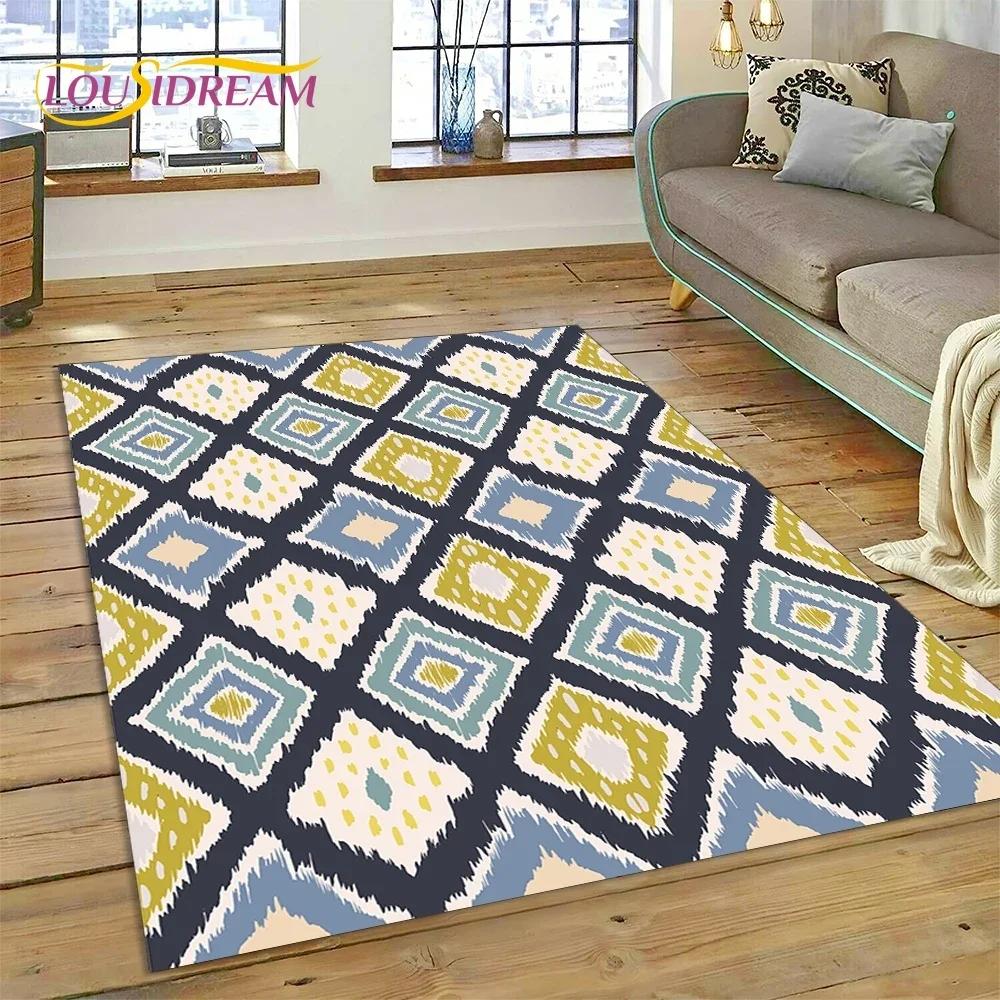3D Скандинавский Турецкий Богемный Кельтский Ковер Коврик для Спальни Гостиной Дома Украшение Дивана, Детская Игровая Большой Декор Напольный Коврик Подарок