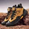 Autumn New Shoes for Men Leather Casual Shoes Outdoor Sport Hiking Shoes Man Work Climbing Boots