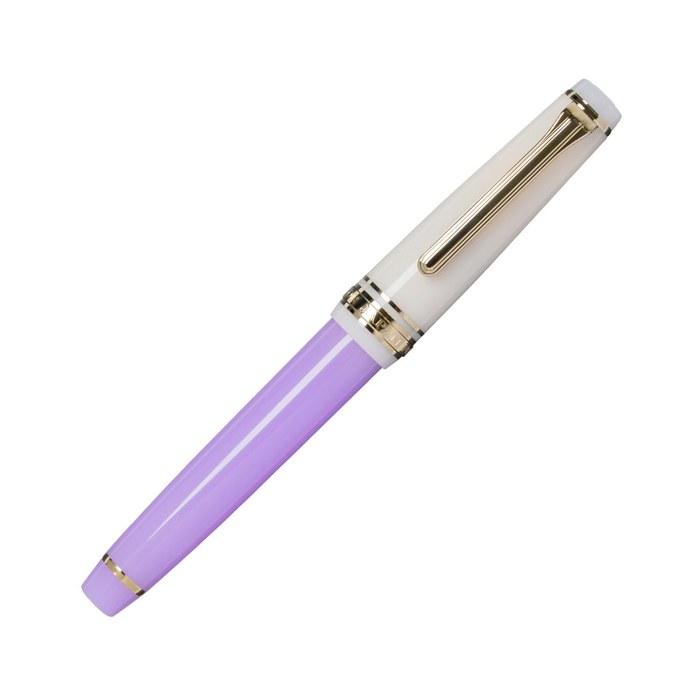 Перьевая ручка Sailor World Time Slim Перьевая ручка Cha no Yu Rengeki 14K Средний размер Средний наконечник 11-2054-450 Фиолетовый