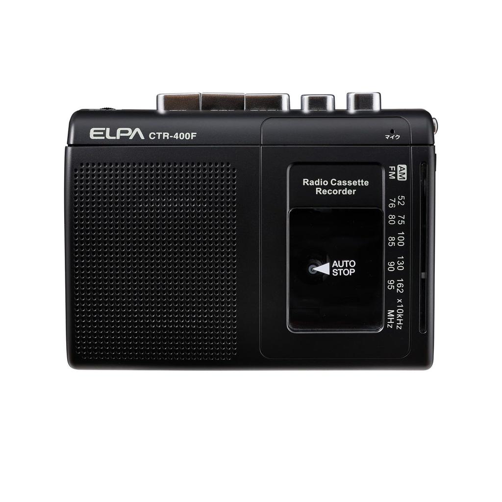 ELPA Cassette Tape Recorder with Radio CTR-400F