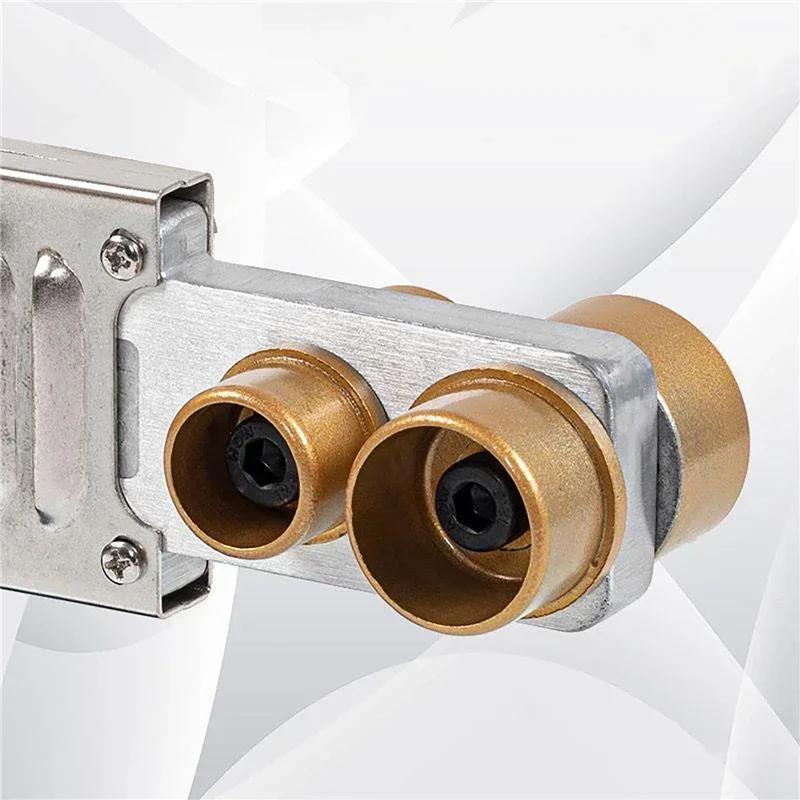 Электрическая машина для сварки труб с 5 головками, цифровым дисплеем, аккумуляторный паяльник для PB/PE/PPR, аппарат для горячей плавки для Makita 18V