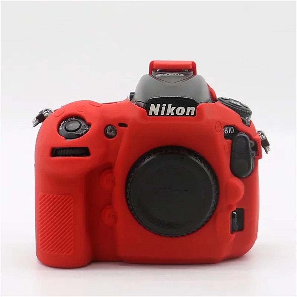 Мягкий силиконовый резиновый чехол-броня для камеры для Nikon D810, защитная накладка для корпуса