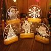 Christmas Night Light Holiday Arrangement Christmas Decoration 3D Lamp Room Table Lamp Led Decoration Light