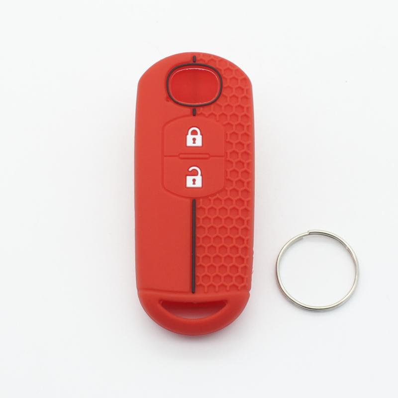 Cocolockey Силиконовый Чехол-Держатель Защитный для Умного Брелка Автомобиля Для Mazda 2 3 5 6 Atenza Cx3 Cx5 Cx7 Cx9 Cx8 Mx5 Автомобильный Аксессуар