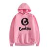 Unisex Oversized Hooded Sweatshirt With Letter Print Soft Fleece Warm Casual Pullover Winter