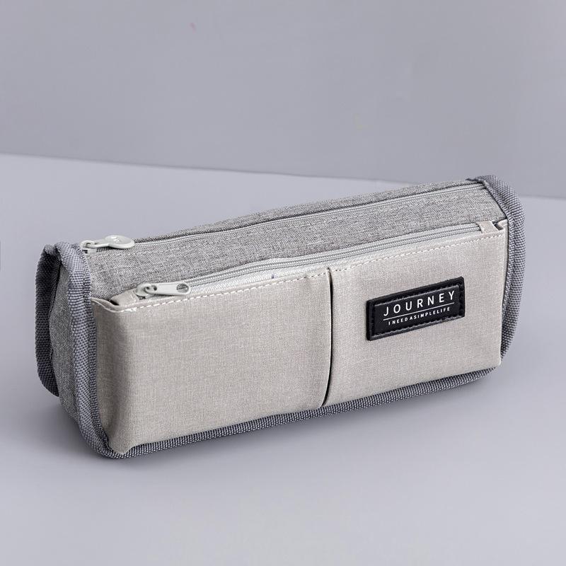 Сумка для ручек Удлиненная холщовая сумка для ручек Школьная сумка для ручек большой емкости Сумка для ручек для мальчиков Простая сумка для ручек Студенческая сумка для канцелярских принадлежностей Большая сумка для ручек