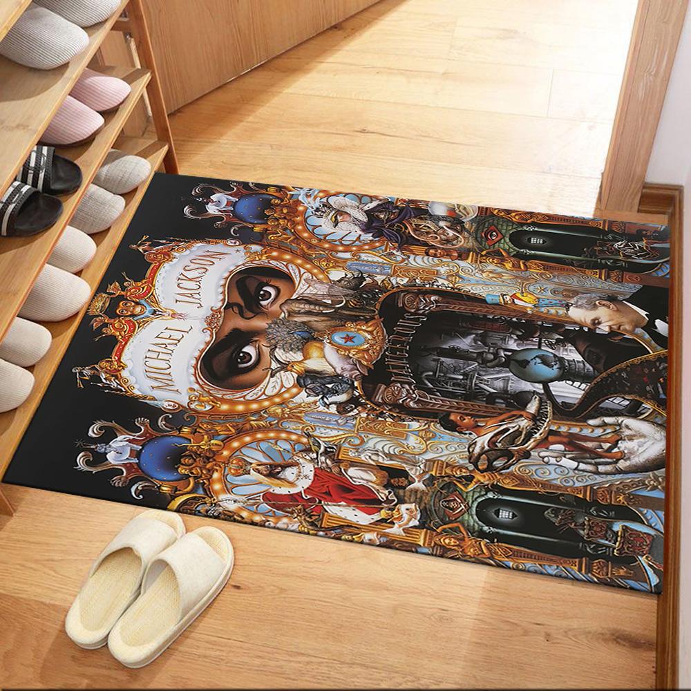 Michael Jackson 152 Carpet Design for Living Rooms Balcony Playrooms Bedrooms Anti-slip Rug Decorate Offices Birthday/Christmas Gift
