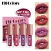 Fit Colors 4-pack Lip Gloss Set Velvet Non-stick Cup Diamond Lip Non-fading Lip Gloss Set