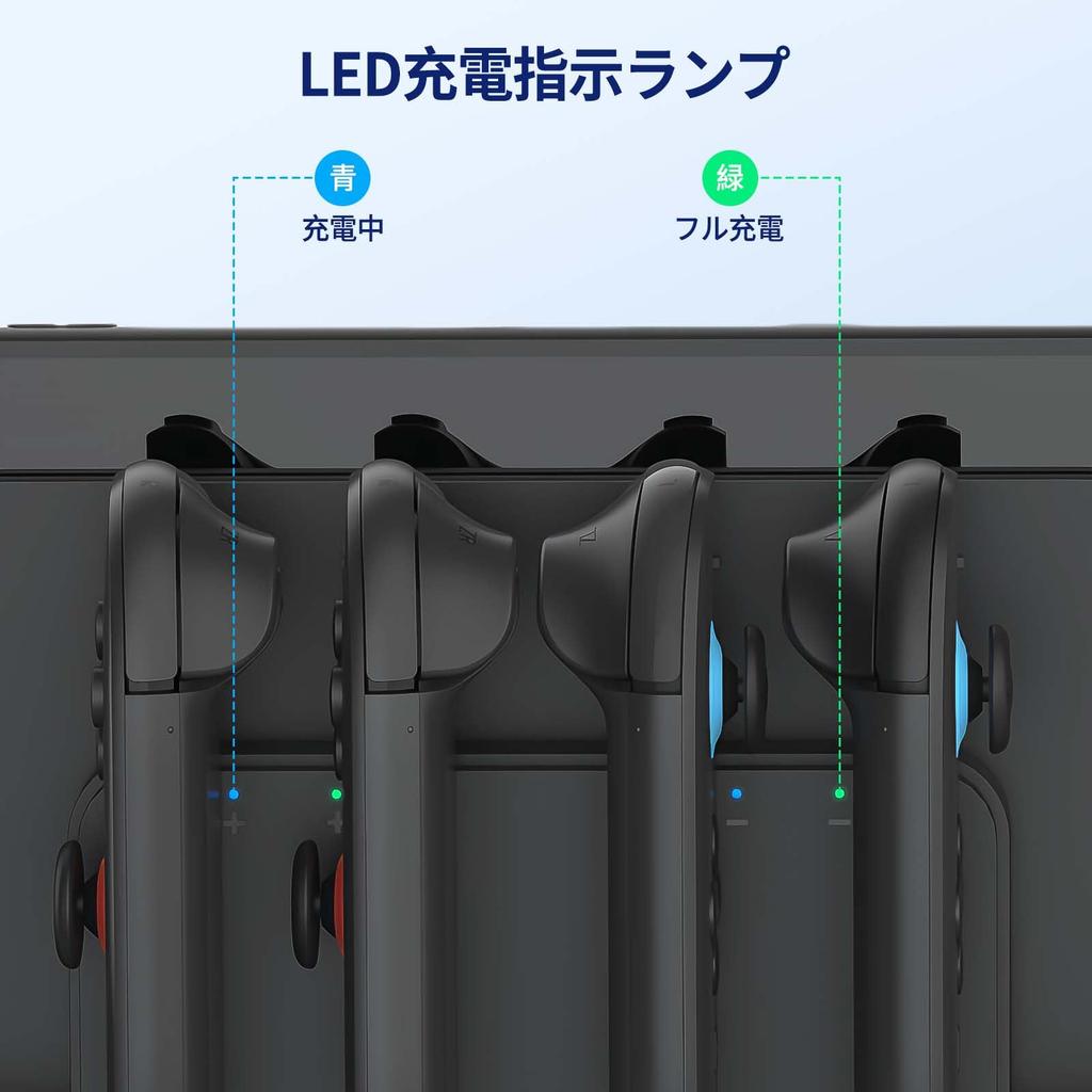 Lwuckbarrt Nintendo Switch 2 2 Charging Stand Compatible with Nintendo Switch Magnetic Charging for 2 Left and Right Charging 4 Controllers Fast Holds