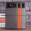 Чехол для Samsung Galaxy Z Flip 4 3 5G Flip3 Flip4, роскошный текстильный кожаный чехол для Samsung Galaxy Z Flip 4, чехол