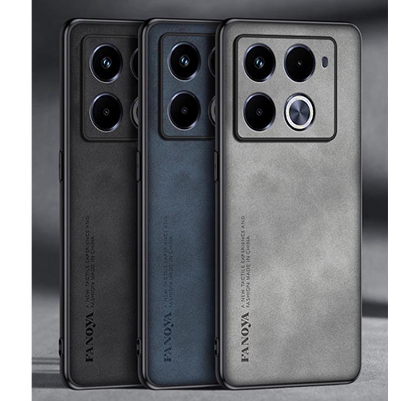 Роскошный деловой ретро кожаный чехол для телефона Infinix Hot 50 Pro Plus Note 40 Pro Plus Hot 50 4G 5G противоударный защитный чехол для предотвращения падения