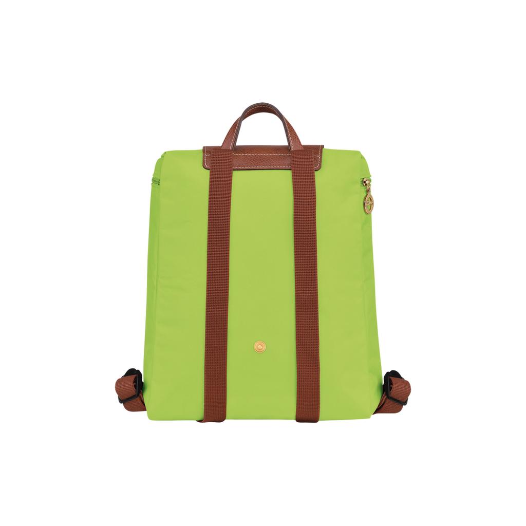 Longchamp Le Pliage 26 Snap Zipper Closure Leather Trim Mini Backpack Women backpack Green 1699089355