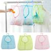 Kitchen Bathroom Hanging Storage Clothespin Mesh Bag Hanging Hook Organizer & Storage Baskets Organizer