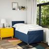 Maison Exclusive - Sommier à lattes de lit avec matelas Bleu 100x200 cm Tissu
