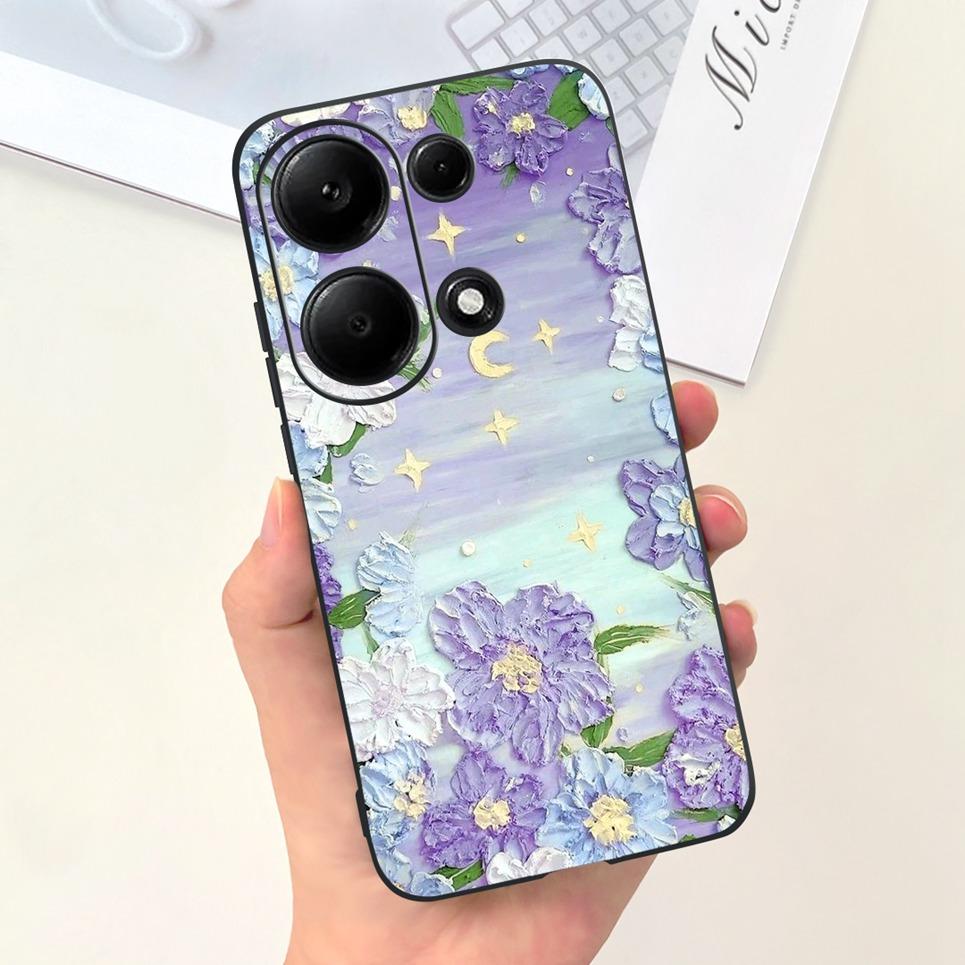 Для Xiaomi Redmi Note 13 Pro 4G 5G Чехол Redmi Note 13 Pro Plus Note13 4G Обложка Funda Coque Роскошный Силиконовый Мягкий ТПУ Маска для Телефона
