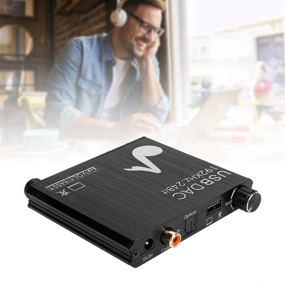 Coaxial Optical Audio Digitalto Analog Audio Converter RCA Converter  Stereo Equipment