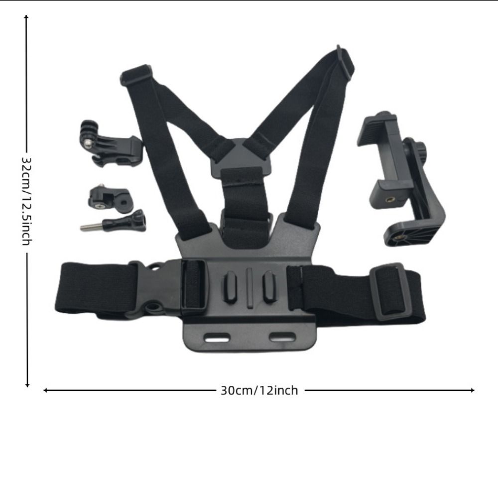 Strong Stability Chest Strap Fixation Bracket Mobile Phone Chest Strap Mount Sport Camera