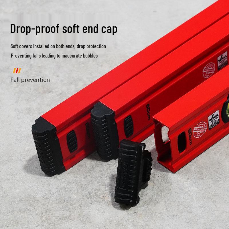 Высокоточный противоударный мини-магнитный алюминиевый спиртовой уровень