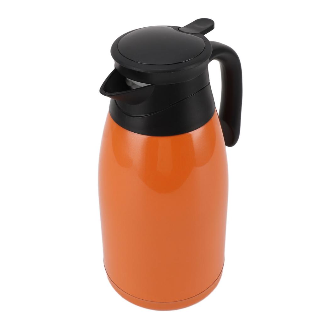 1400 мл автомобильный электрический чайник из нержавеющей стали 24 В 180 Вт герметичный оранжевый автомобильный чайник для чая