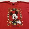 Винтажная футболка 90-х WALT DISNEY МИККИ И МИННИ МАУС 2-сторонняя XL мультяшный мир