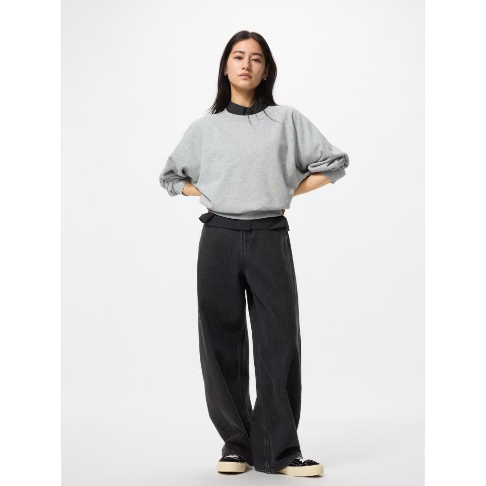 Uniqlo Baggy Curve Jeans Short Length