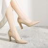 Women's Shoes Sexy Non Slip Ladies Pumps Square Heels Chic Point Spring Stylish Quick Delivery Beau Today Footwear Wholesale