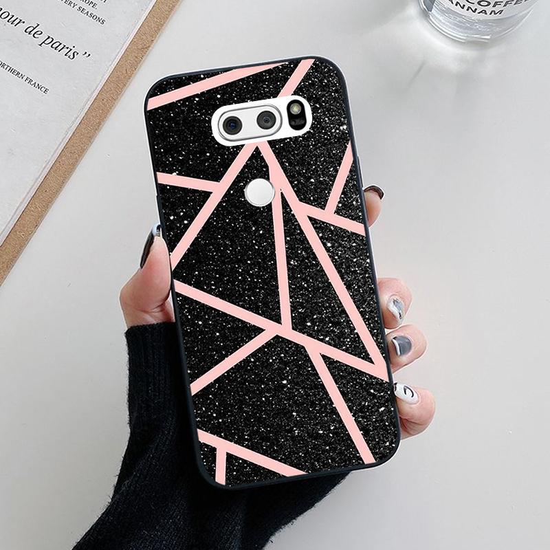 For LG V30 Plus Phone Case Lovely Panda Cartoon Painting Soft Siliocne Coque For LG V40 Thinq Cover Bumper for LG V30S V35 Thinq
