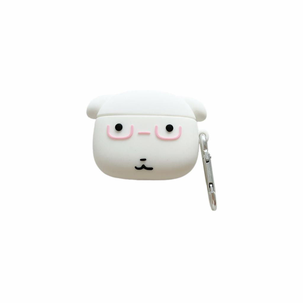 Популярные мультяшные очки щенок подходят для чехла наушников AirPods Pro 1 / 1-го поколения Pro силиконовые AirPods 1