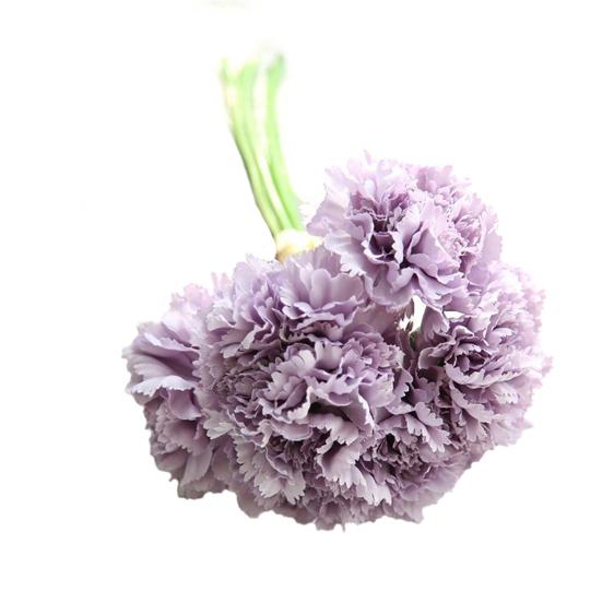 1 букет искусственная гвоздика специальный портативный DIY милый реквизит для фотографий искусственный букет цветов домашний декор