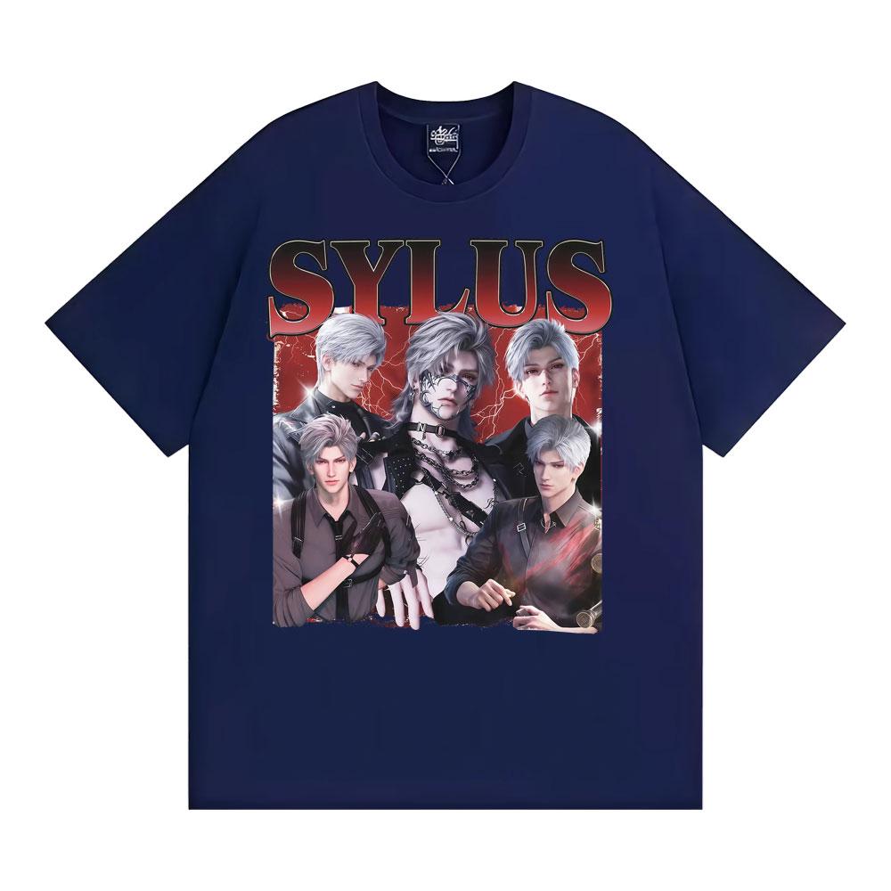 Retro 90s Girl Dinner Sylus Graphic T Shirt Men's Clothing Fashion Trending Cool T-shirts Comfort 100% Cotton Oversized T-shirt