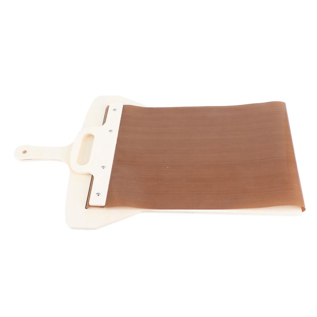 Скользящая деревянная лопатка для пиццы с ручкой, легкая, удобная лопатка для выпечки