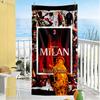 Ac Milan Customized Name Beach Towel Super Soft & Absorbent For Beach Bathroom Outdoor Swimming Pool Camping Picnic Yoga Diving Vacation Accessories