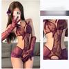 Сексуальное женское белье Сексуальное кружевное боди без трусиков Кровать Страсть Позор Униформа Соблазнительный наряд Открытая промежность