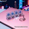 RGB-подсветка Креативный брелок-антистресс Артефакт для снятия стресса Тестер механических переключателей клавиатуры Светящиеся прозрачные кейкапы