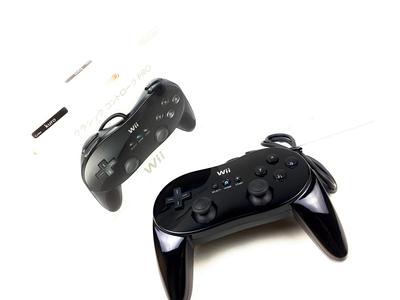 Wii Classic Controller Pro - Черный (Японская версия