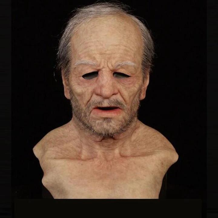 26Screaming Ghost Face Ghost Mask Faceless Demon Mask Halloween Haunted House npc Horror cos