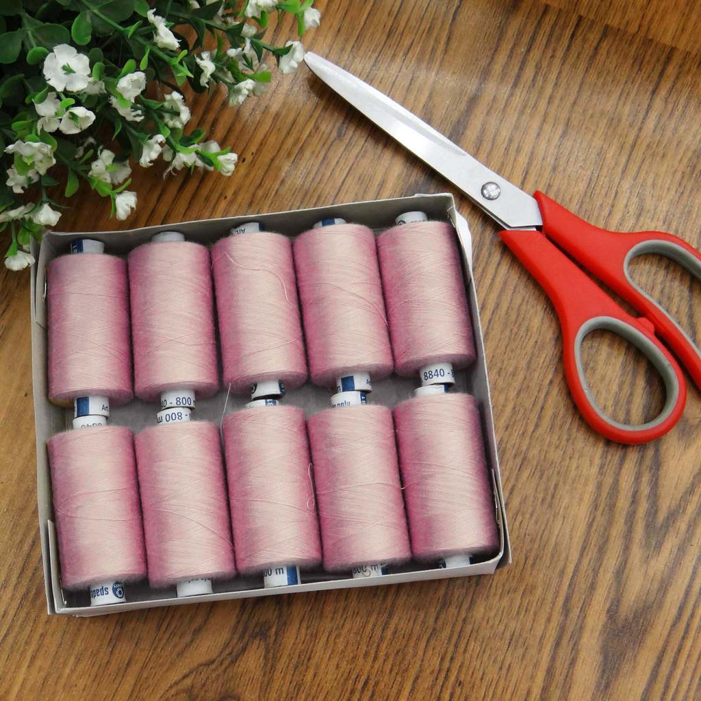 Зеленый Новый Спряд 10 Шт. Квилтинг Швейные Принадлежности Оптом Катушка Полиэстер