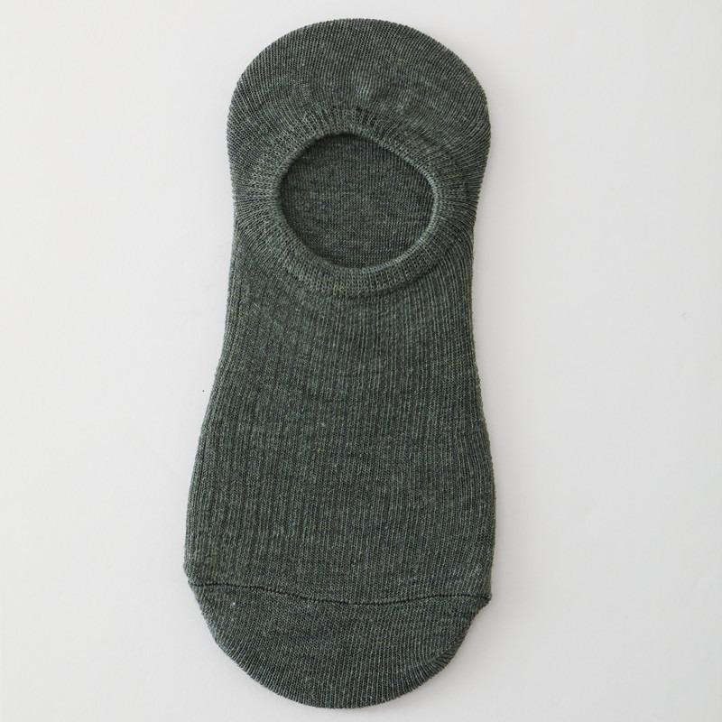 Женские Весенне-Летние Тонкие Новые Цветные Хлопковые Силиконовые Нескользящие С Неглубоким Вырезом Не Спадают с Невидимыми Носками