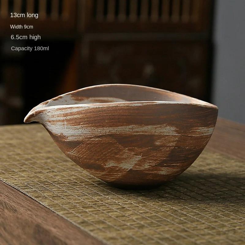 Набор бамбукового венчика для матча - Инструменты для дзен-чайной церемонии с венчиком и чашей из грубой глины, Традиционный подарок для любителей чая