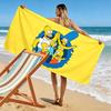 Simpsons Print Beach Towel, Large Soft Quick Dry Towel for Beach Camping Swimming