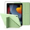 Case + Tempered Glass - for iPad Air 3 / Pro 10.5 - Shockproof Protection - Multi-Angle - Green