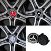CQQ1 4PCS 75mm Car Wheel Center Hub Caps Cover for Mercedes Benz B/C/E/S Class A Class C200L GLC GLK CLA Accessories