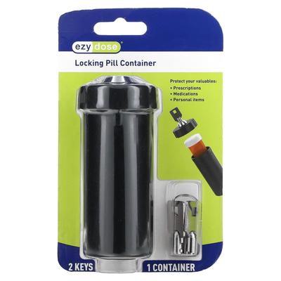Контейнер для таблеток с замком, 3 штуки
