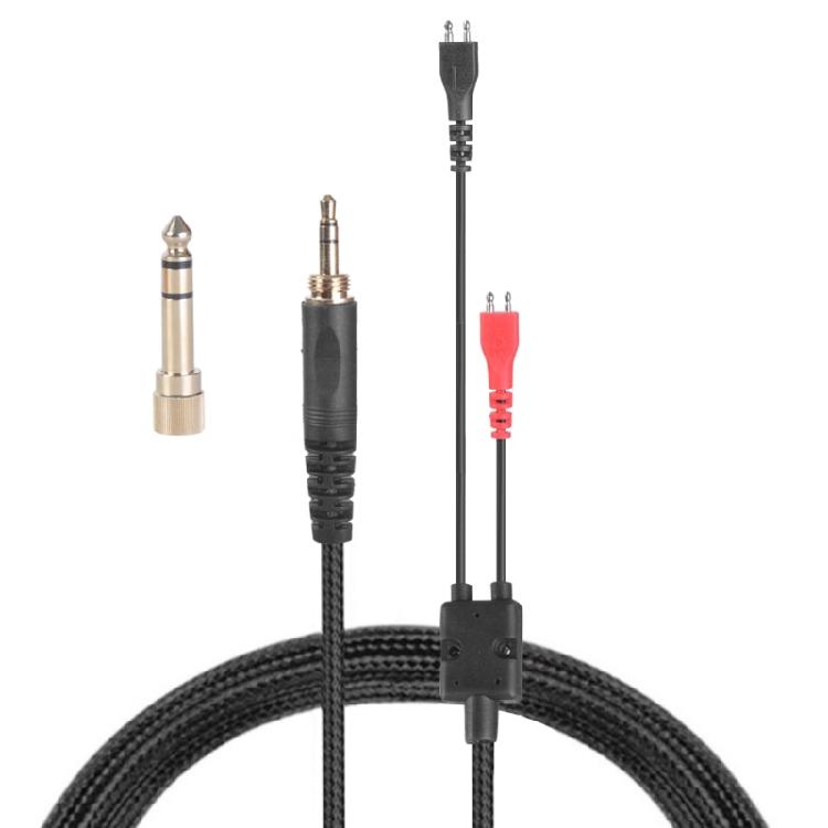 Плетеный аудиокабель 3,5 мм Aux для игровых наушников HD25 / HD560 / HD540 / HD480 / HD430 / HD414 / HD250