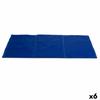 Dog Carpet Refreshing Blue Foam Gel 49.5 X 1 X 90 Cm (6 Units)