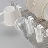6 Piece Hanging Cup Drying Rack White Kitchen Draining Cup Holder Cup Organizer  Chopstick